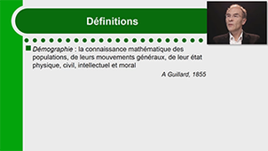 PACES UE7 - 01 Principales caractéristiques socio-démographiques de la population française -  Francis Guillemin