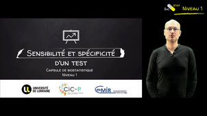 Sensibilité et spécificité d'un test