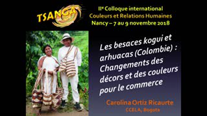 14_L'évolution des décors des besaces kogui et aruhacas : des usages traditionnels des couleurs aux fins de commerce touristique - Carolina Ortiz Rica