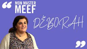 Mon Master MEEF Pratiques Numériques en Éducation - Déborah
