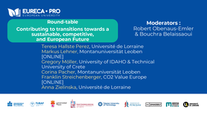 EURECA-PRO Review Week - Carbon & Hydrogen circular economy – Contributing to transitions towards a sustainable, competitive, and European future