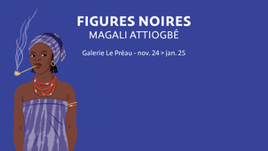 FIGURES NOIRES, Magali Attiogbe / Une visite au Préau