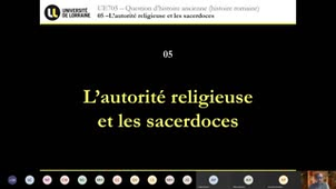 UE705 - 05 - L'autorité religieuse et les sacerdoces (Partie 1)
