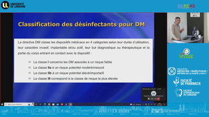 DUPIAS UE5 Désinfectants / antiseptiques : principe,  normalisation, réglementation biocide et  REACH