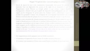 Introduction à la socio-anthropologie Séance 11 (Prof. J.-M. Seca)