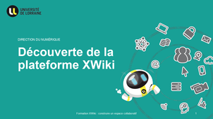 Formation Xwiki : Découverte de la plateforme XWiki