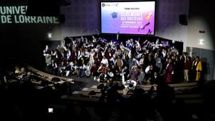 Cérémonie des docteurs de la promotion 2023-2024 de l'Université de Lorraine