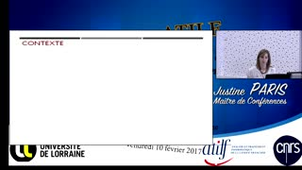 [Séminaire ATILF] Justine Paris (UL) : Le développement de la production de langage figuré en acquisition du langage (L1) et en acquisition des langues étrangères (L2)