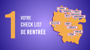 Bienvenue à l'Université de Lorraine - #1 - Votre check list de rentrée