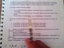 Exercice type 3 - Probabilités conditionnelles