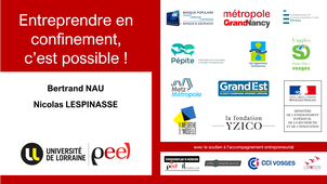 Entreprendre en confinement