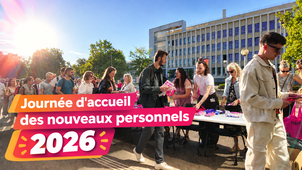 La Journée d'accueil des nouveaux personnels 2026 en images !