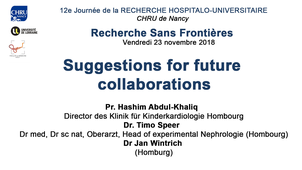 Recherche cardio-vasculaire et vieillissement : Suggestions for future collaborations
