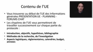 Présentation de l'UE Stage de M1 - Cédric BAUMANN