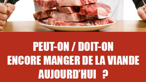 Peut-on / Doit-on encore manger de la viande aujourd'hui ?