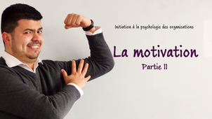 Initiation à la psychologie des organisations - 11 - La motivation - partie 2