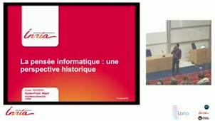 Journée ISN-EPI 2016 : La pensée informatique : une perspective historique, Erwan KERRIEN