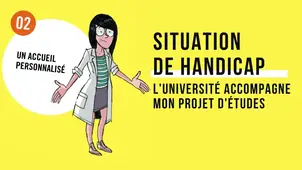 Guide de l'étudiant en situation de handicap / Épisode 2