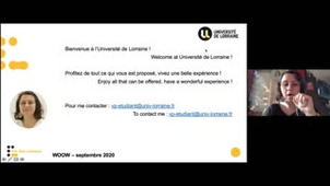Mot de Bienvenu de la VP étudiant / Welcome speech by the Vice President of students