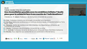 Table ronde - J2 80ans sécurité sociale