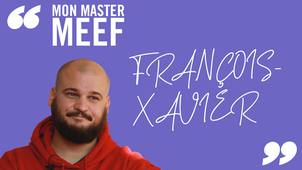 Mon Master MEEF - François-Xavier, Professeur des Écoles