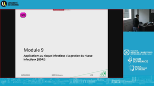 DUPIAS UE 6 : Module 9 Applications au risque infectieux : la gestion du risque infectieux (GDRI)