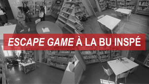 Escape game 'Au secours, mon concours' dans les BU INSPÉ de Lorraine