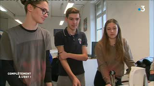 France 3 Lorraine : Reportage au Lycée Poincaré dans le cadre des Olympiades de Physique