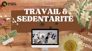 Un environnement de travail propice aux mouvements - Vidéo du SUAPS