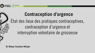 NDIAYE Ndeye Coumba, EI pharmacie  et Maïeutique- Contraception d'urgence 03