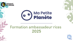 Formation Ambassadeur.ice Challenge Ma Petite Planète 2025