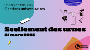 Cérémonie de scellement - élections du 1 et 2 avril 2025