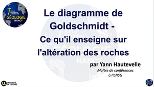 Diagramme de Goldchmidt - HAUTEVELLE Yann