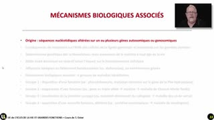 17_Les différents mécanismes biologiques associés