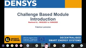 Presentation session of challenges 18 01 2021