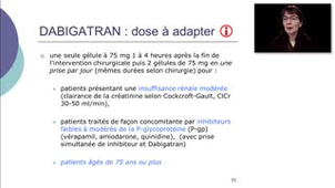 DES Gériatrie - Anticoagulants oraux directs  Ch. Guillaume - Partie 2 - 07032017_V1