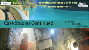 Case Studies continued by E.Grimal, R.Tajetti & C.Nadim