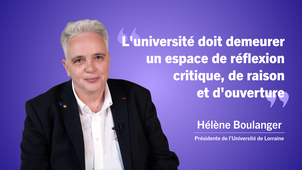 Hélène Boulanger : vous avez votre place ici