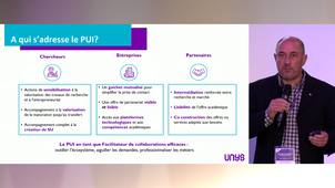 Présentation du Pôle Universitaire d'Innovation Polaris lors de la 3ème Assemblée des Partenaires