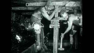 Mécanisation sous terre dans les années 1930 à 1950