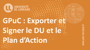 Mises à jour et exports DUER et Plan d'actions via GPuC