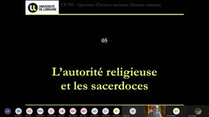 UE705 - 05 - L'autorité religieuse et les sacerdoces