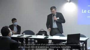 Le Cloud ESR et la mutualisation : Le point de vue d'un opérateur de l'ESR, l'AMUE à propos du Cloud AMUE, par Stéphane Athanase
