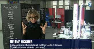 Reportage de France 3 Lorraine : exposition MAGNETICA