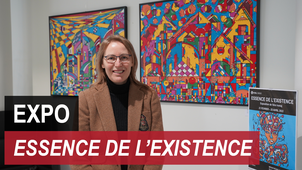 Interview de l'artiste Vera Ivanaj - Médiathèque du Campus Artem de Nancy