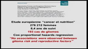 Tumeurs cérébrales ; la chirurgie éveillée ; question de l'hormonothérapie substitutive ?
