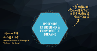 Regards croisés sur l’enseignement dans le supérieur et ses pratiques pédagogiques - Apprendre et enseigner à l'Université de Lorraine