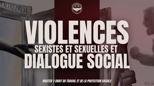 Dialogue social et violences sexistes/sexuelles - Lecture