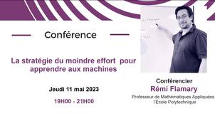 La stratégie du moindre effort  pour apprendre aux machines - Rémi Flamary