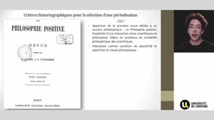 le cas des Scientifiques-Philosophes et des périodiques philosophiques francophones au tournant du XXème siècle - Partie 2